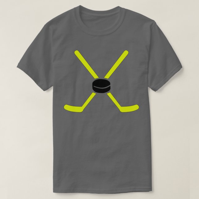 Camiseta Palos amarillos de hockey (Diseño del anverso)