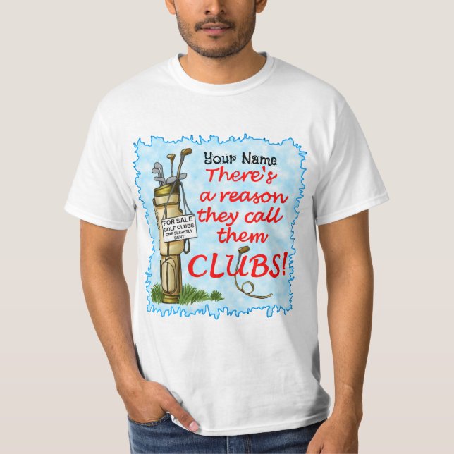 Camiseta Palos de Golf (Anverso)