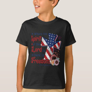Camiseta Palos de Hockey con Bandera de EE. UU. Orgullo Ame