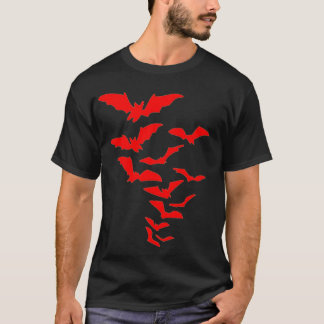 Camiseta palos rojos