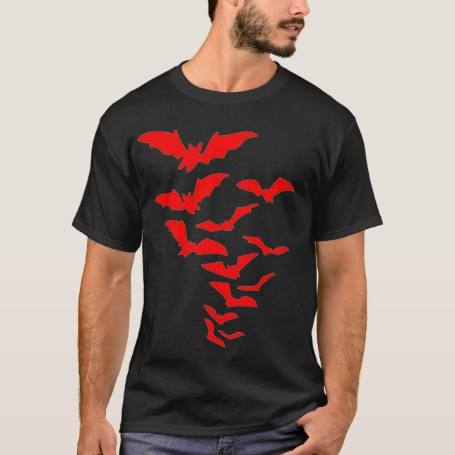 Camiseta palos rojos (Anverso)
