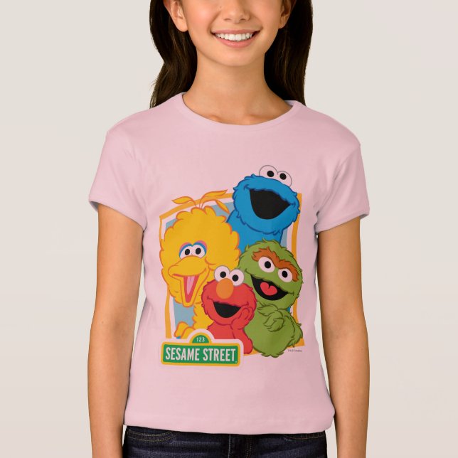 Camiseta Pals del Sesame Street (Anverso)