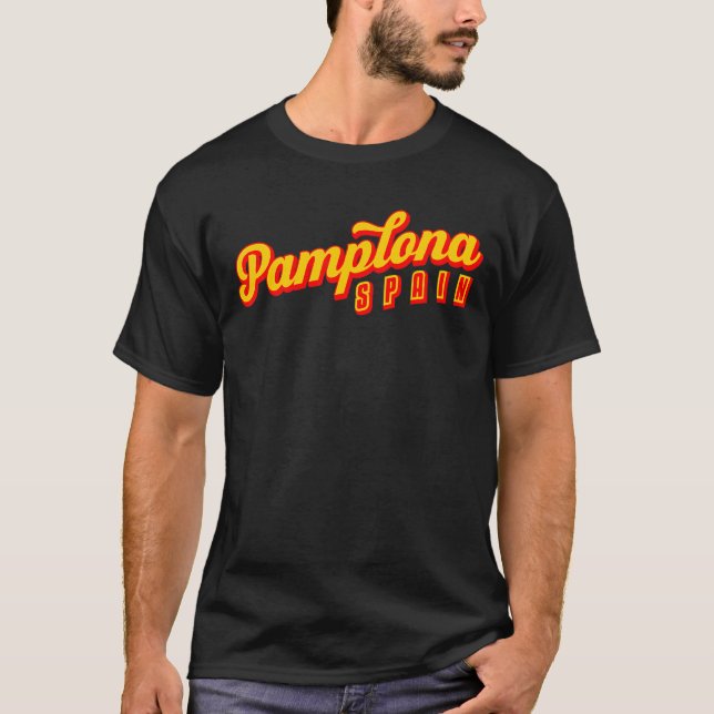 Camiseta Pamplona España (Anverso)