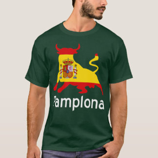 Camiseta Pamplona España Corriendo de los Bulls