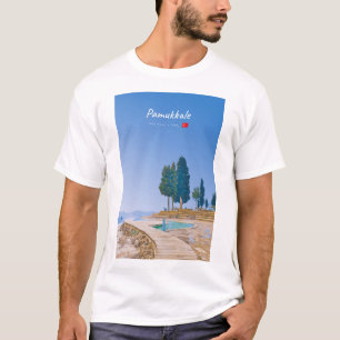 Camiseta Pamukkale, Turquía - Piscinas Térmicas