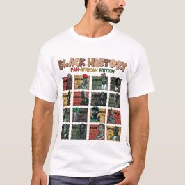 Camiseta Pan-African Legends Black History T-shirt Gifts 