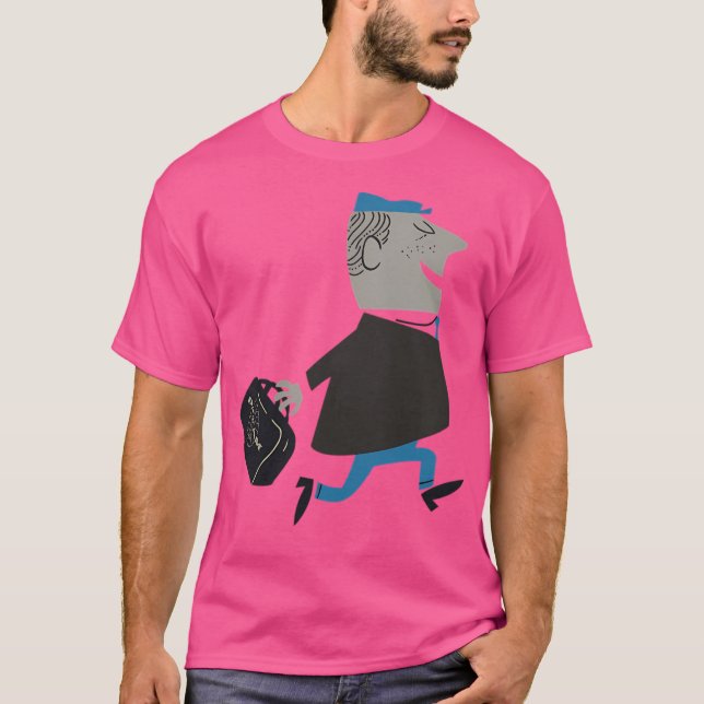 Camiseta Pan Am Retro Hombre Personalizado Con Bolsa (Anverso)