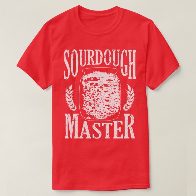 Camiseta Pan Baking Baker Panadería Sourdough Bread (Diseño del anverso)