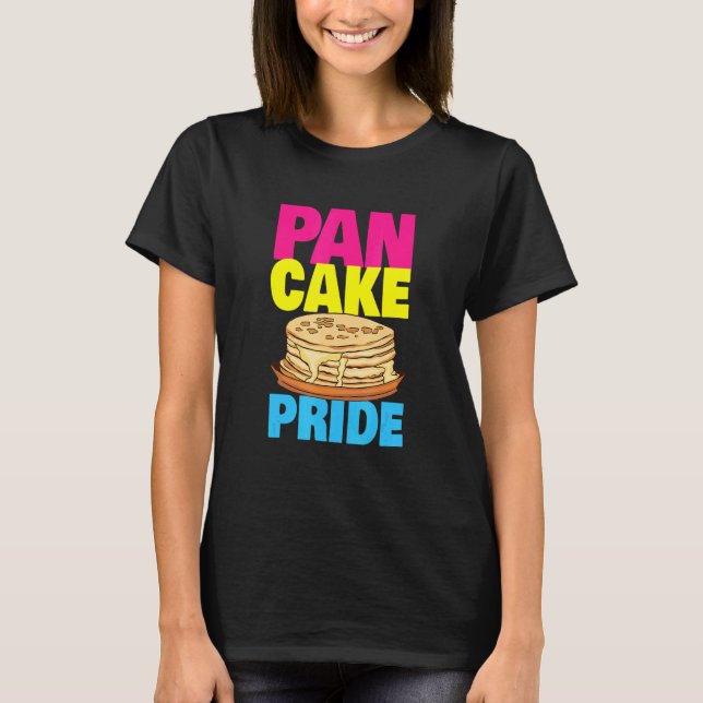 Camiseta Pan Cake Pride Pansexual (Anverso)