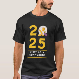 Camiseta Pan Cáliz Primera Comunión 2025 Niños Niñas