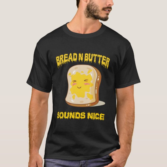 Camiseta Pan Con Mantequilla (Anverso)