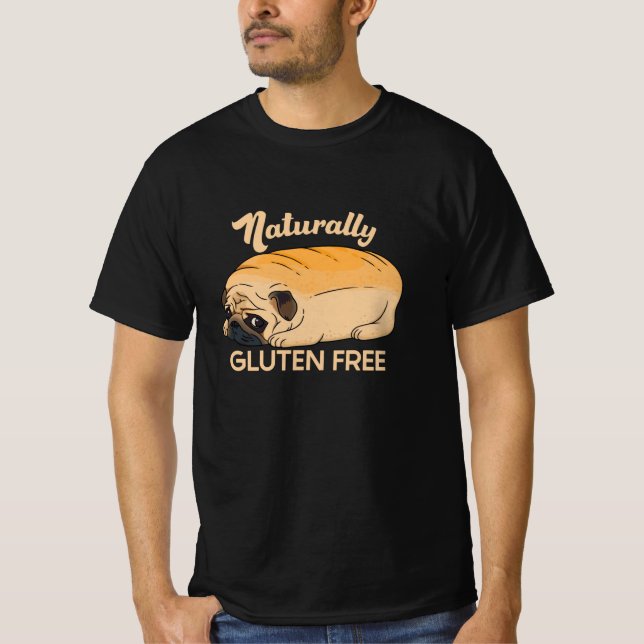 CAMISETA PAN DE BOLSA DE GLUTEN FRECUENTE (Anverso)