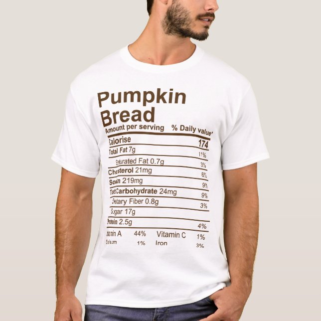 Camiseta Pan de calabaza (Anverso)
