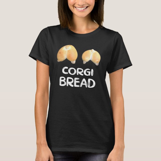 Camiseta Pan de Corgi Cachorro de Corgi (Anverso)