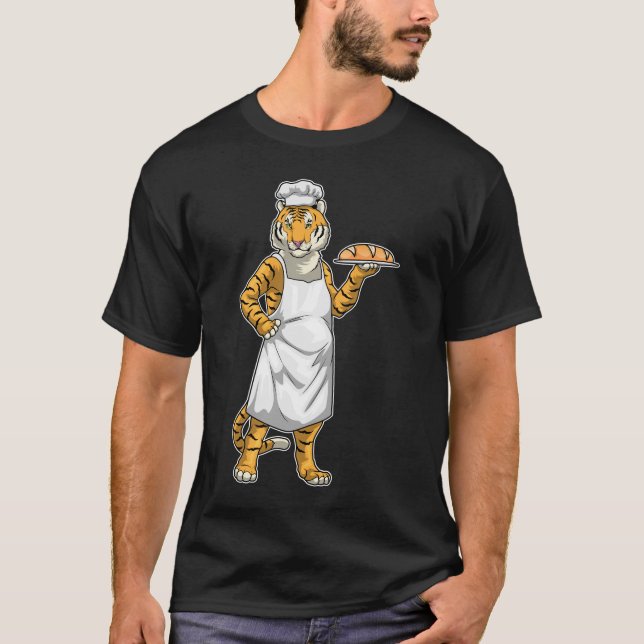 Camiseta Pan de cremallera tigre (Anverso)