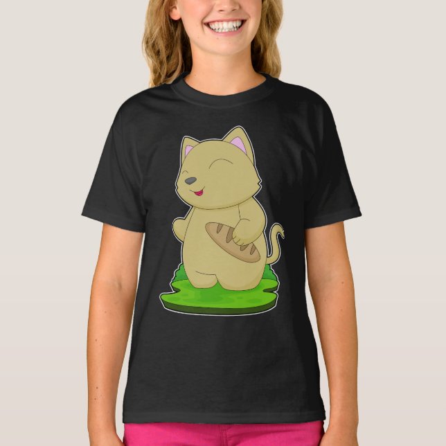 Camiseta Pan de gato (Anverso)