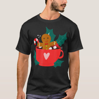 Camiseta Pan De Gengibre En Navidades De Bomba De Cacao Cal