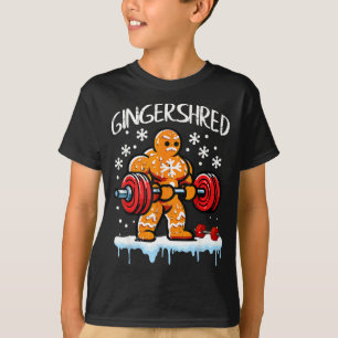 Camiseta Pan de jengibre divertido de Navidad Gingershred G