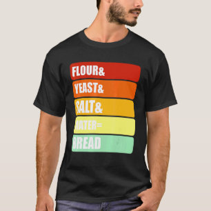 Camiseta Pan De Levadura De Hormigón - Pan De Agua De Sal D