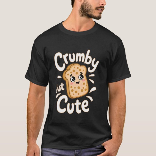 Camiseta Pan de maíz crujiente pero lindo (Anverso)