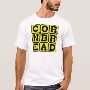Camiseta Pan de maíz, Pan de harina de maíz