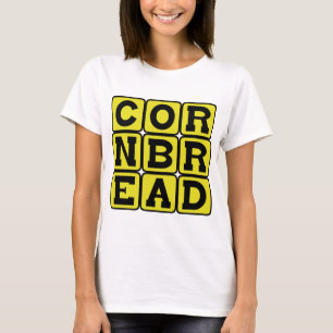 Camiseta Pan de maíz, pan de harina de maíz