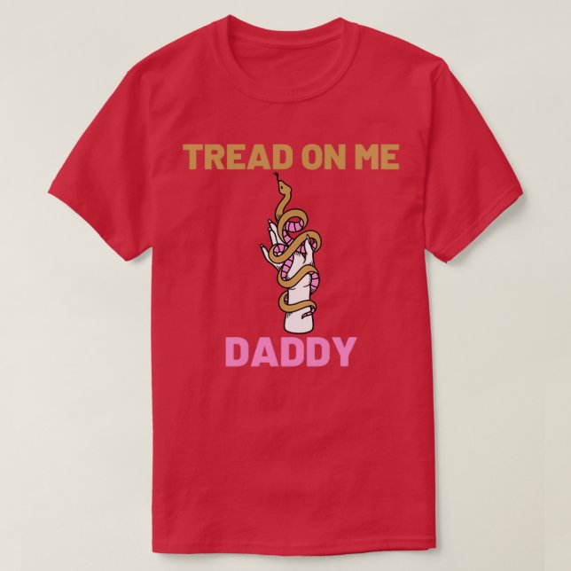 Camiseta Pan De Mi Papi Pegatina De Serpientes (Diseño del anverso)