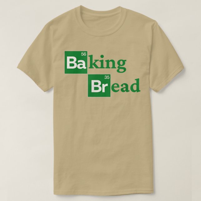 Camiseta Pan de pan - Funny Irónico Panadería de pan Previo (Diseño del anverso)