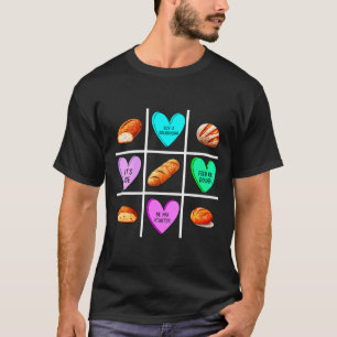 Camiseta Pan de panadero de masa madre del día de San Valen