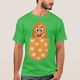 Camiseta Pan de panecillo de boletería de harina de boleter