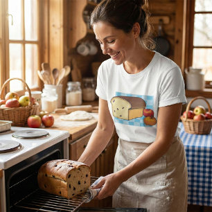Camiseta Pan de Pasas y Manzanas Rojas