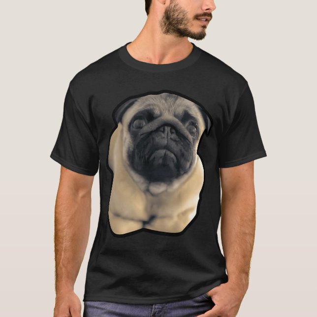 Camiseta Pan de pug (Anverso)
