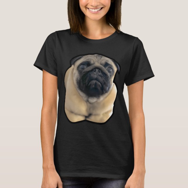 Camiseta Pan de pug (Anverso)