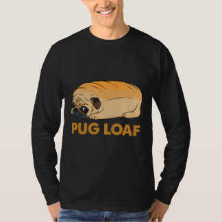 Camiseta Pan de Pug, tostada de pug, perro gracioso, meme, 
