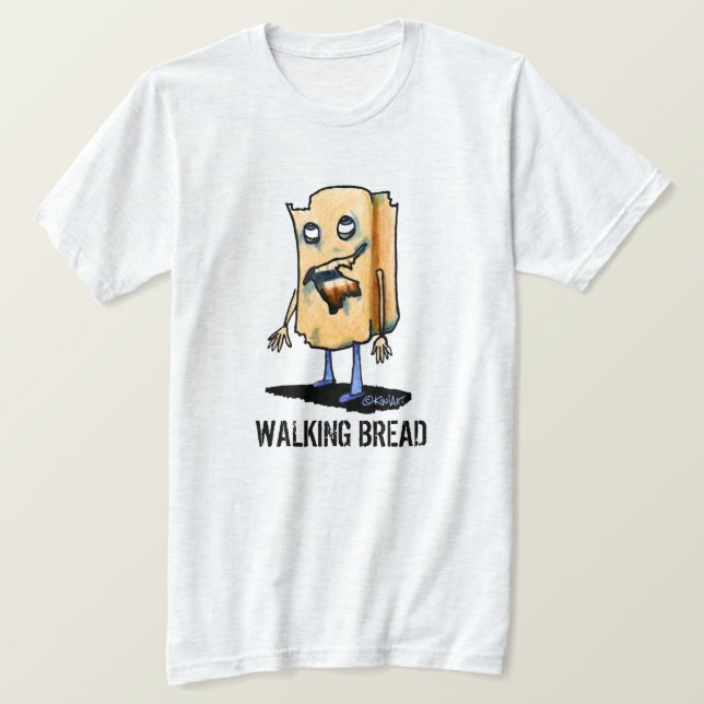 Camiseta Pan de Zombie (Anverso del diseño)