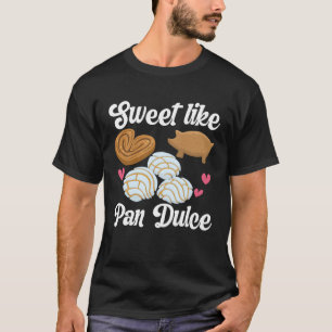 Camiseta Pan Dulce Conchas Latina Mujer Mexicana Conch