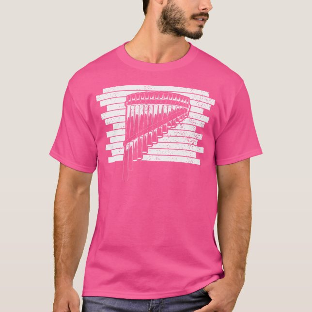 Camiseta Pan Flutist Instrust (Anverso)