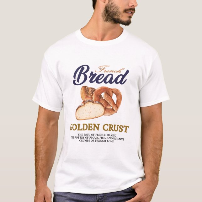 Camiseta Pan francés (Anverso)