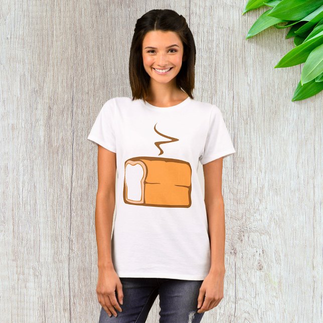 Camiseta Pan Fresco Horneado Panadería Cálida (Subido por el creador)