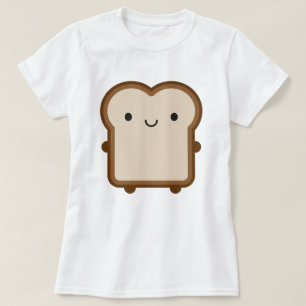 Camiseta Pan Kawaii / Tosta