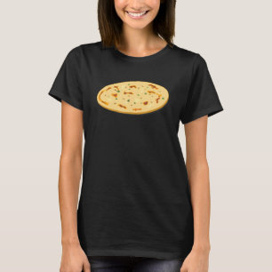 Camiseta Pan Naan Ajo Naan India Paquistán Comida Masala