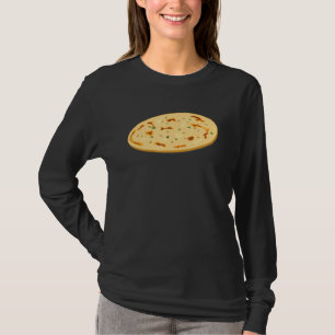 Camiseta Pan Naan de Ajo Naan India Pakistán Comida Masala