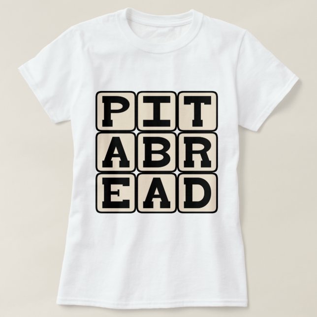Camiseta Pan Pita, Pan con Levadura (Diseño del anverso)