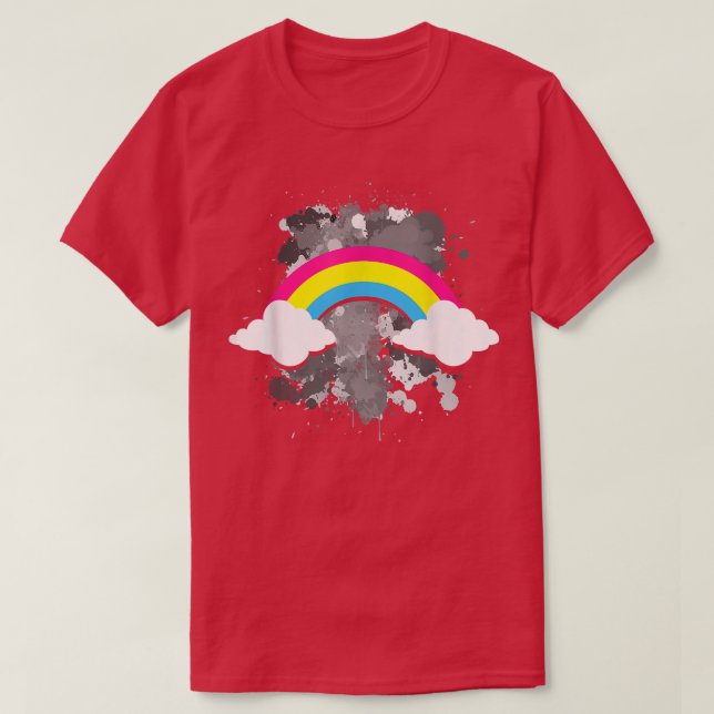 Camiseta Pan Pride Igualdad Arcoiris Mes de Orgullo Gay LGB (Diseño del anverso)