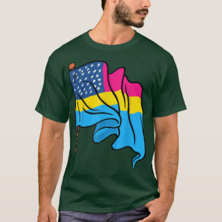 Camiseta Pan Pride Mes Bandera Panseual de Estados Unidos Q