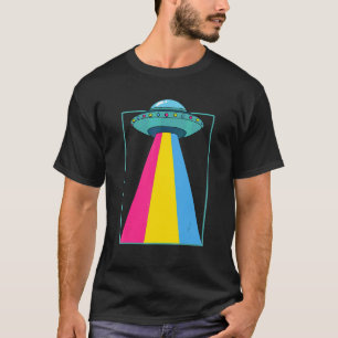 Camiseta Pan Secuestro Ovni Orgullo Pansexual Arcoíris Lgbt