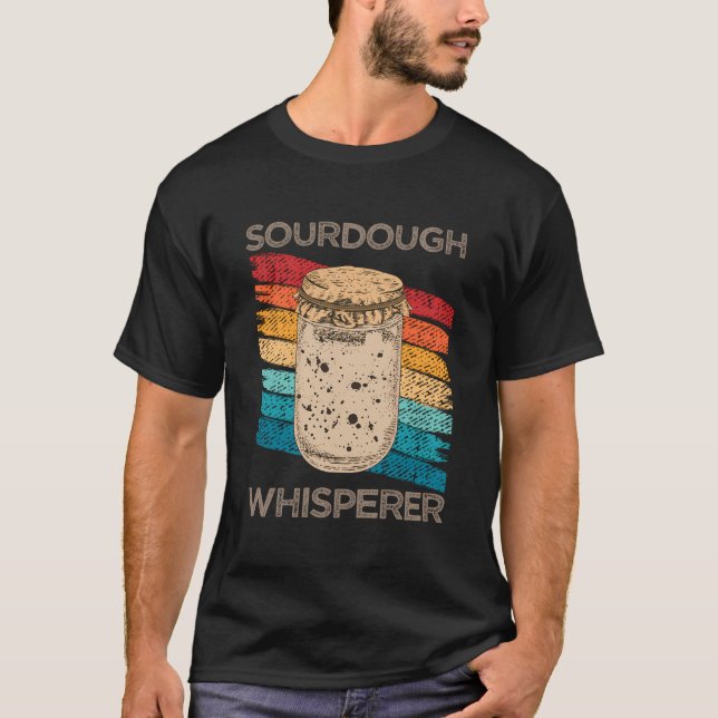 Camiseta Pan Sourdough Whisperer Bread Making (Anverso)