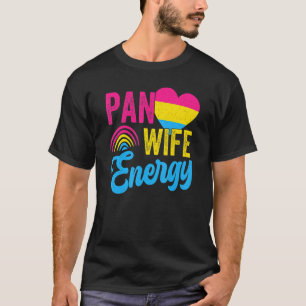 Camiseta Pan Wife Energía Pansexual Orgullo Pansexualidad L