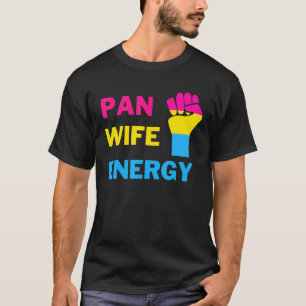 Camiseta Pan Wife Energía Pansexual Orgullo Pansexualidad L