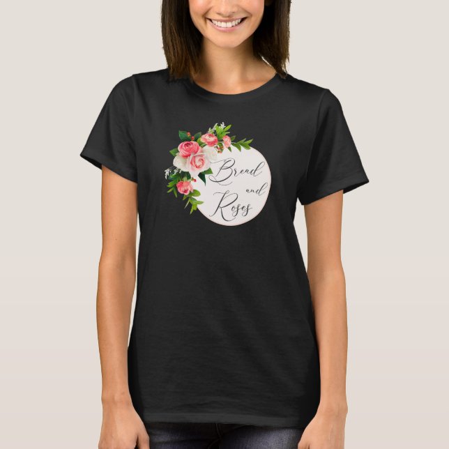 Camiseta Pan y Rosas | Derechos de los trabajadores Derecho (Anverso)